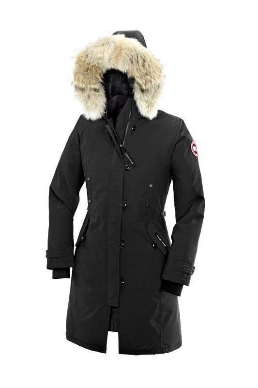 Kensington Parka Black Canada Goose Womens clearance
